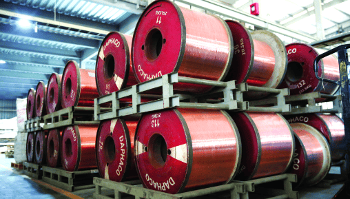 nguyen lieu san xuat day cap dien