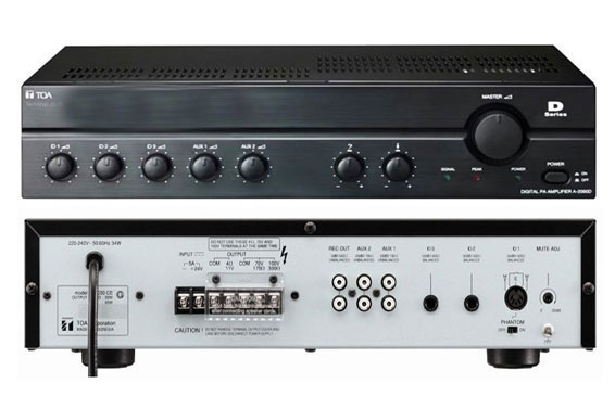 Amply TOA A-2120 - Giải pháp âm thanh chất lượng