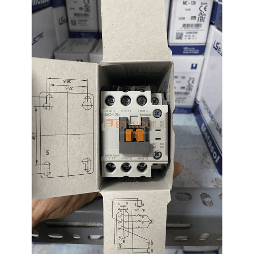 Contactor (Khởi động từ) LS MC-12b 220V 3.5kW 1NO1NC