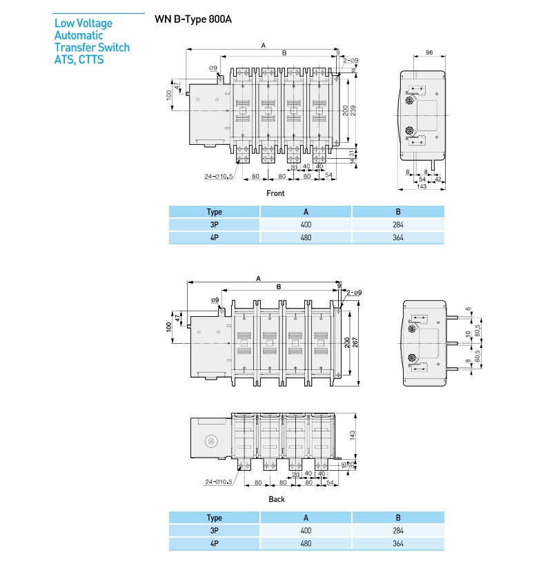 kich thuoc ats vitzro wn b-type 800a