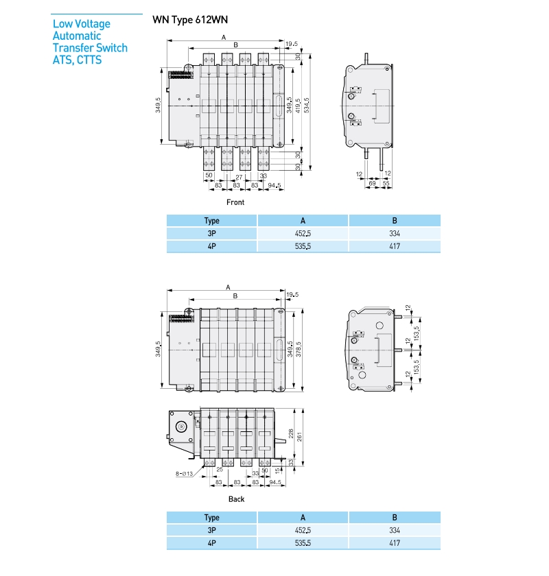 kich thuoc ats vitzro wn type 612wn