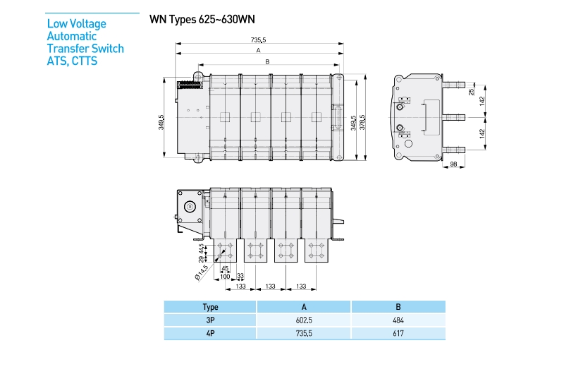 kich thuoc ats vitzro wn type 625wn 630wn