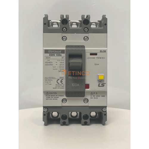 ELCB LS EBN103c 3P 100A 30mA