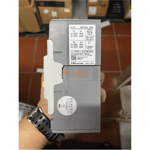 ELCB LS EBN103c 3P 100A 30mA