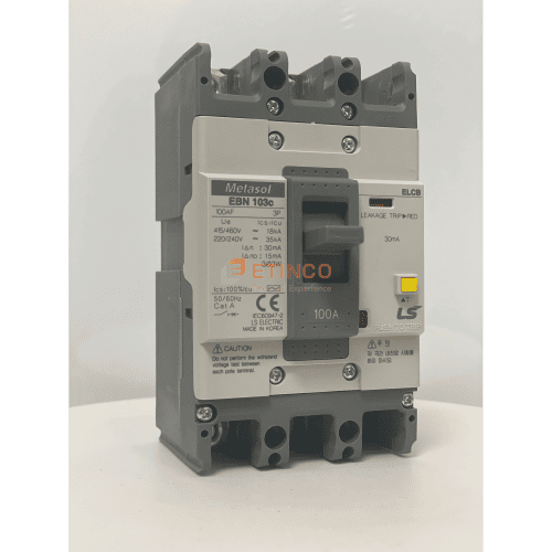 ELCB LS EBN103c 3P 100A 30mA