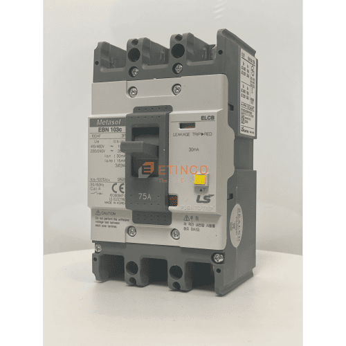 ELCB LS EBN103c 3P 75A 30mA