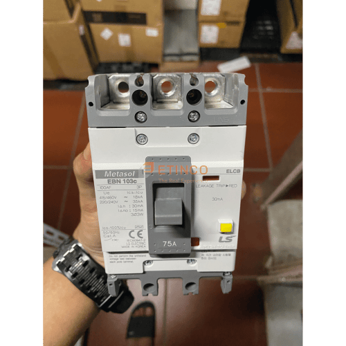 ELCB LS EBN103c 3P 75A 30mA