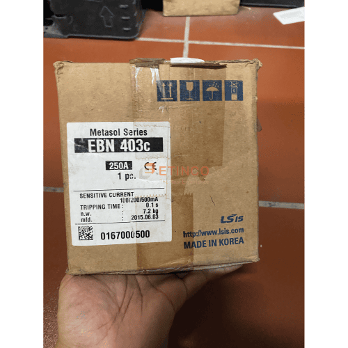 EBN403C 3P 250A 100/200/500mA