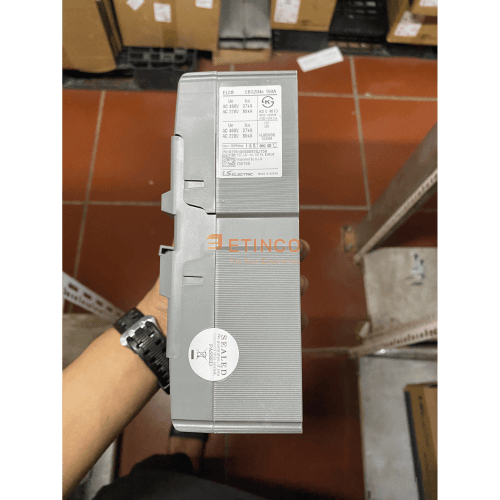 ELCB LS EBS204C 4P 150A 100/200/500mA 37kA