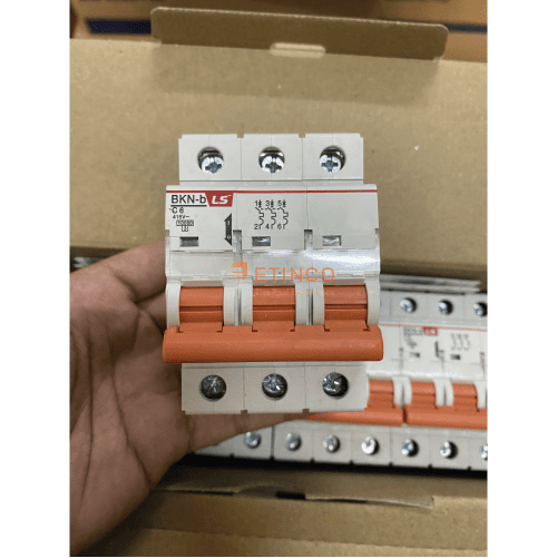 MCB LS BKN-b 3P 6A 10kA