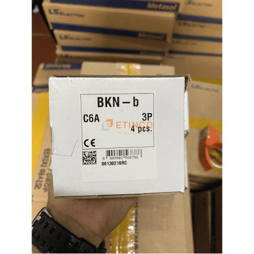 MCB LS BKN-b 3P 6A 10kA