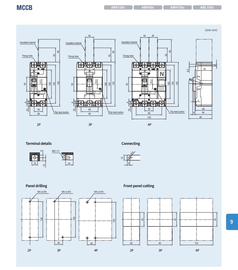 mccb ls abs125c abh50c abh125c abl125c kich thuoc cad