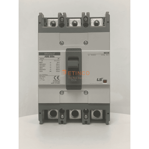 MCCB LS ABS203c 3P 150A 42kA
