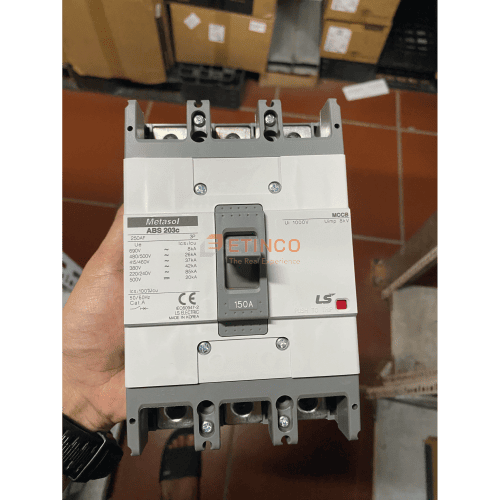 MCCB LS ABS203c 3P 150A 42kA