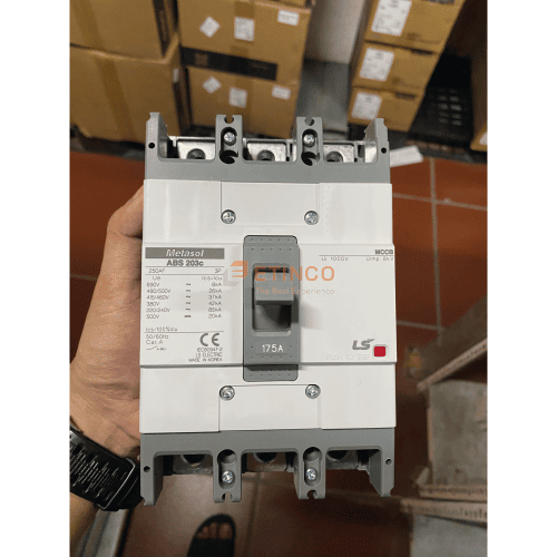 MCCB LS ABS203c 3P 175A 42kA