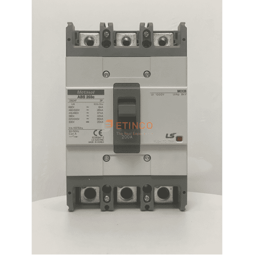 MCCB LS ABS203c 3P 200A 42kA
