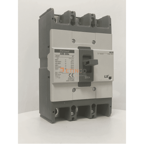 MCCB LS ABS203c 3P 200A 42kA
