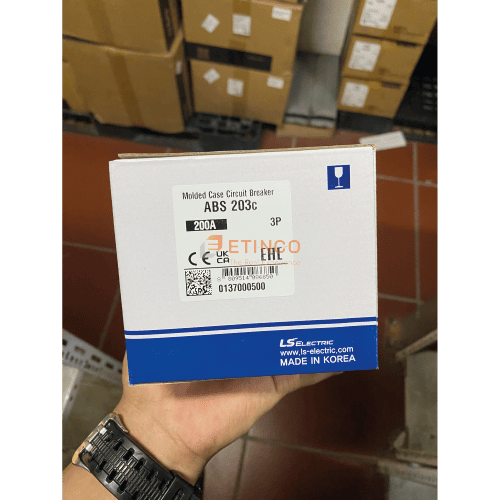 MCCB LS ABS203c 3P 200A 42kA