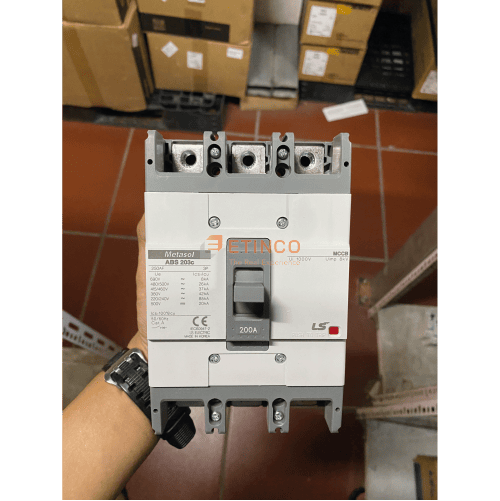 MCCB LS ABS203c 3P 200A 42kA