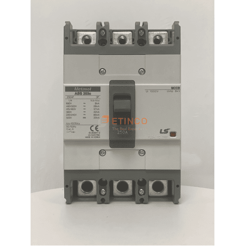 MCCB LS ABS203c 3P 250A 42kA