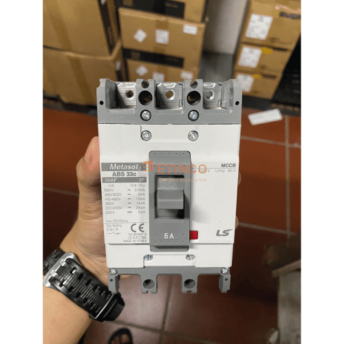 MCCB LS ABS33C 3P 5A 14kA