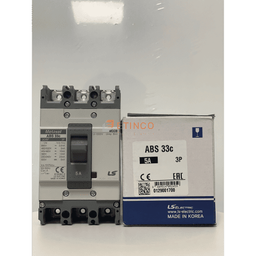 MCCB LS ABS33C 3P 5A 14kA