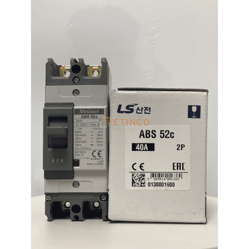 MCCB LS ABS52c 2P 40A 35kA
