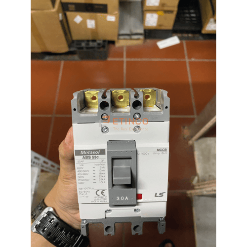 MCCB LS ABS53c 3P 30A 22kA
