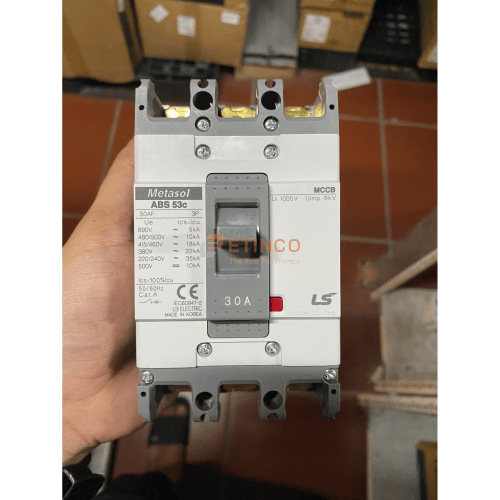 MCCB LS ABS53c 3P 30A 22kA