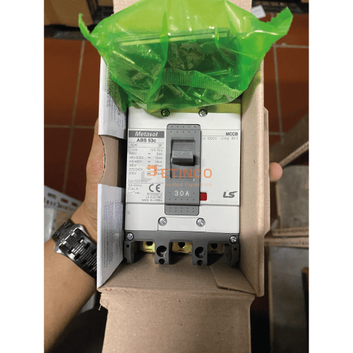 MCCB LS ABS53c 3P 30A 22kA