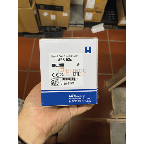 MCCB LS ABS53c 3P 30A 22kA