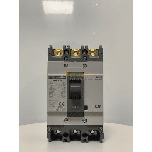 MCCB LS ABS53c 3P 40A 22kA