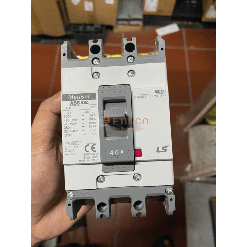 MCCB LS ABS53c 3P 40A 22kA