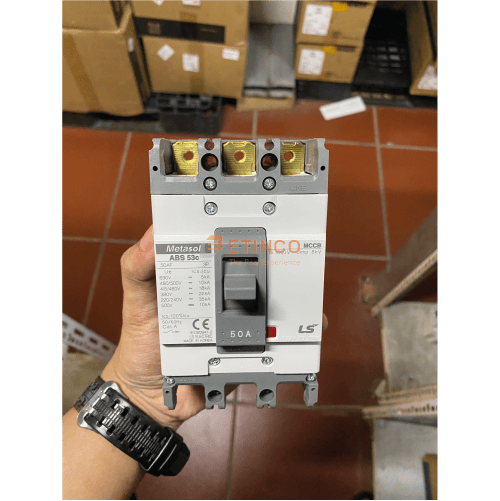 MCCB LS ABS53c 3P 50A 22kA