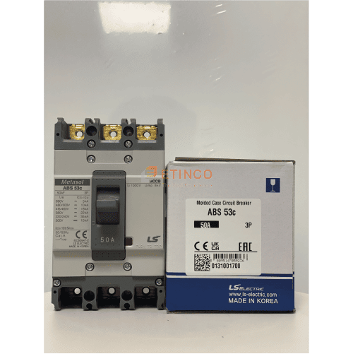 MCCB LS ABS53c 3P 50A 22kA