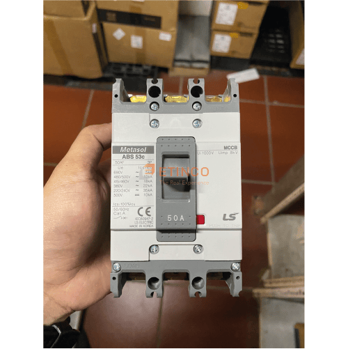MCCB LS ABS53c 3P 50A 22kA