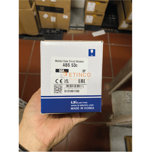 MCCB LS ABS53c 3P 50A 22kA