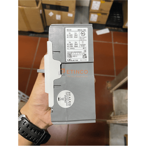 MCCB LS ABS53c 3P 50A 22kA