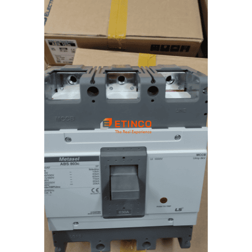 MCCB LS ABS803c 3P 630A 75kA