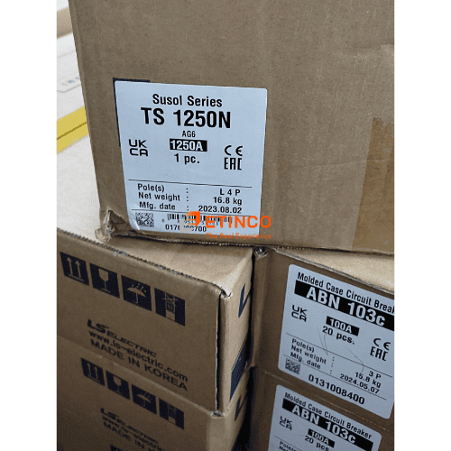 MCCB LS TS1250N 4P 1250A 50kA