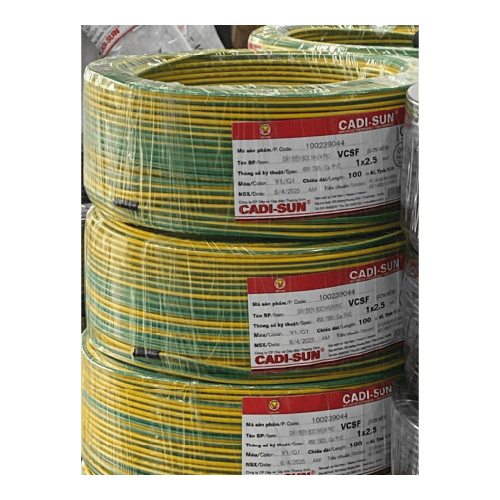 day cap dien Cadisun VCSF 1x2.5 anh 1