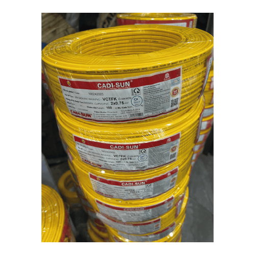 day cap dien Cadisun VCTFK 2x0.75 anh 1