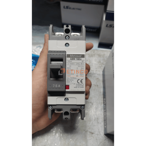 MCCB LS ABN102c 2P 75A 35kA