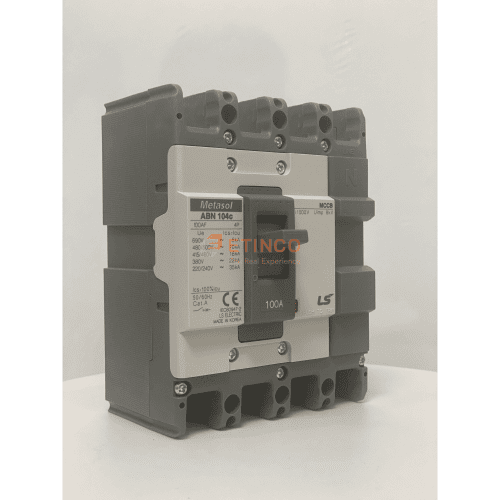 MCCB LS ABN104c 4P 100A 22kA