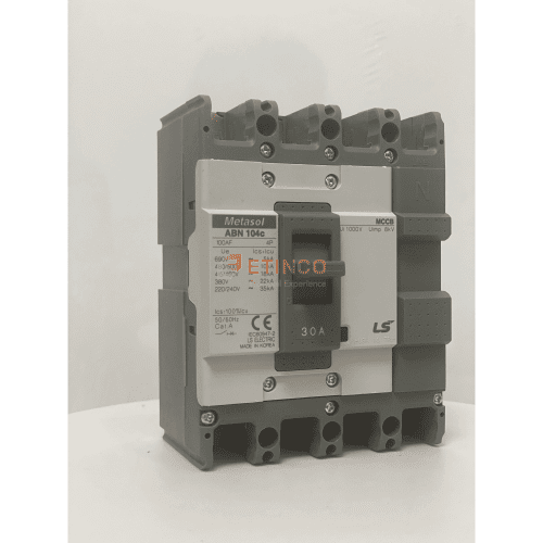 MCCB LS ABN104c 4P 30A 22kA