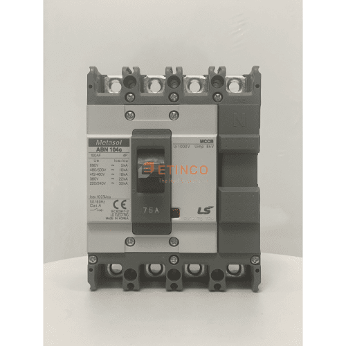 MCCB LS ABN104c 4P 75A 22kA