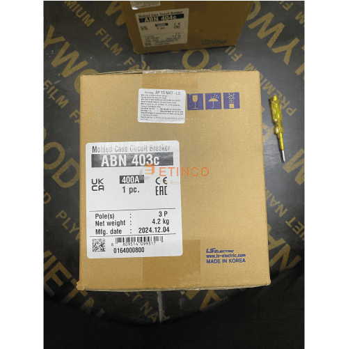 MCCB LS ABN403c 3P 400A 42kA
