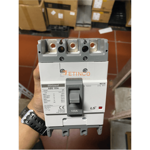 MCCB LS ABS103c 3P 100A 42kA