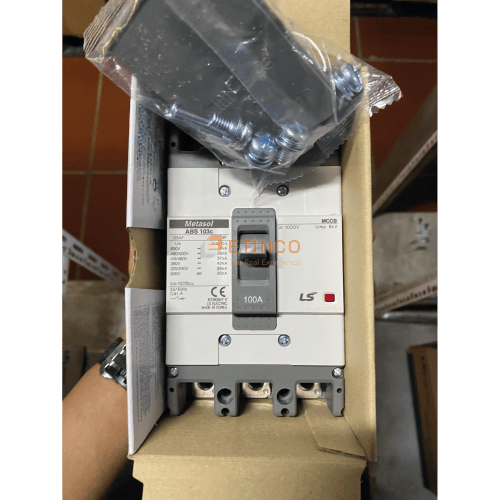 MCCB LS ABS103c 3P 100A 42kA