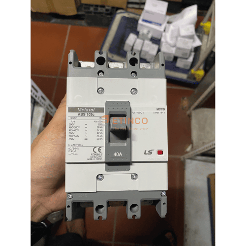 MCCB LS ABS103c 3P 40A 42kA